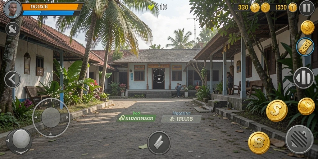 Tampilan utama IDX777 yang menarik dan user-friendly.