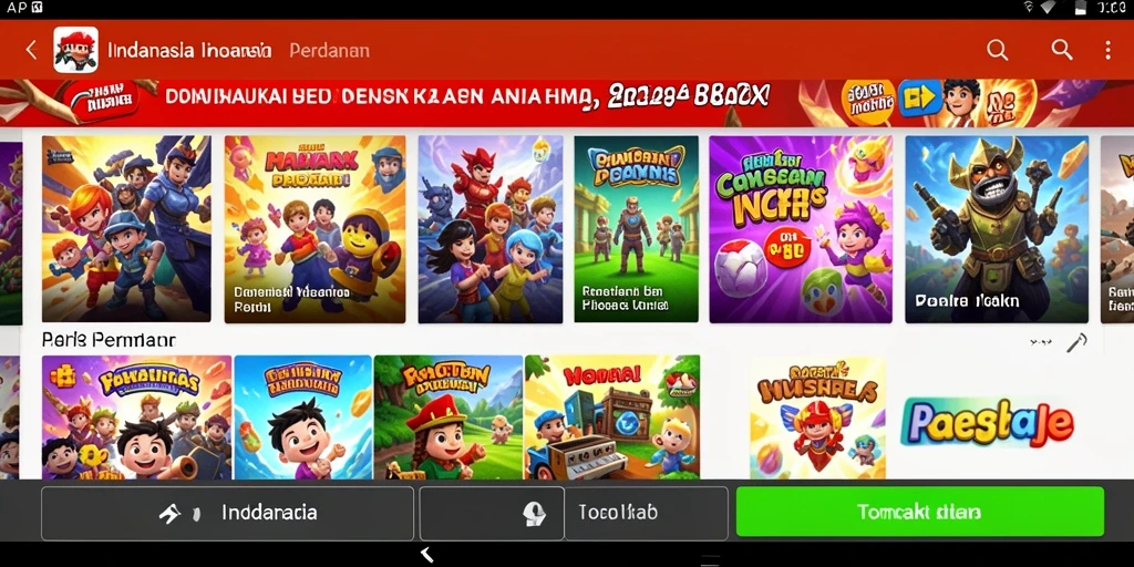 Menampilkan berbagai pilihan mesin slot yang menarik.